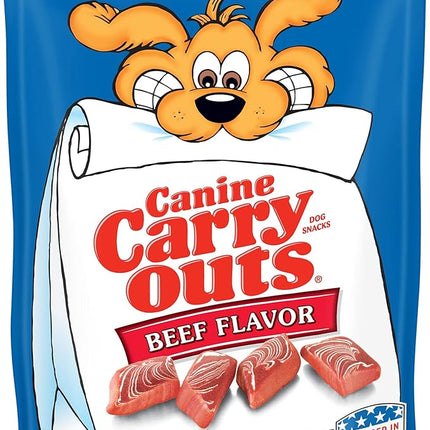 Canine Carry Outs Dog Treats, Beef Flavor, 22.5 Ounce (Pack of 4)