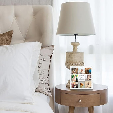 Lifesong Milestones Wooden Shadow Box Cremation Urn for Pet Ashes| Urns for Ashes of Deceased Pet Dog Cat| Sympathy Keepsake 10x10