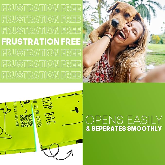 Certified Home Compostable Dog Poop Bags with Handles - 10% to Charity - ASTM D6400 & EN 13432 Compliant - 240 x Large Plant Based Compostable Poop Bags (1 Pantry Roll)