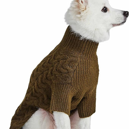 Blueberry Pet Dog Sweater - Award Winning Brand Dog Christmas Sweater, Super-Soft Yarn, Improved Design, Lightweight & Warm, Ideal for Small Dogs, Back Length 22", Chest Girth 30.25"-33"