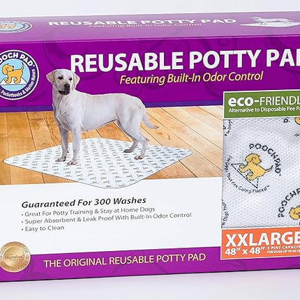 PoochPad Original Washable, Reusable Potty Pad (XX-Large) - Unmatched Odor Control, Leakproof Puppy Training Pee Pad