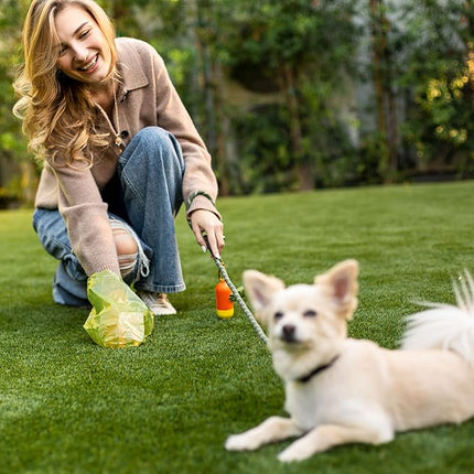 20 Dog Poop Bags With Dispenser and Leash Clip, Guaranteed Leak-Proof, Extra Thick and Strong Poop Bags for Dogs, Pet Waste Bags Made With EPI Technology