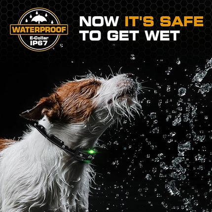 INVIROX 2026 Edition Dog Training Collar, 123 Levels for Reactive or Stubborn Dogs, 1100yd Long-Range E Collar, Waterproof Rechargeable System with Manual Bark Control for Large Dogs