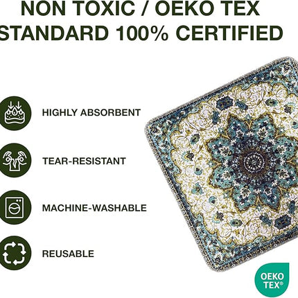 PUPIBOO Washable Pee Pads for Dogs and Cats - Super Absorbent Reusable Puppy Training Pads - 100% Waterproof, Leak-Proof & Non-Slip Whelping Pads for Pet Housebreaking