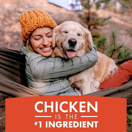 Pur Luv Dog Treats, K9 Kraves Rawhide Free Bone Dog Treat, Chicken Flavor, Made with Real Chicken, 20 Count, Healthy, Easily Digestible, Long-Lasting, High Protein, Satisfies Dog's Urge to Chew