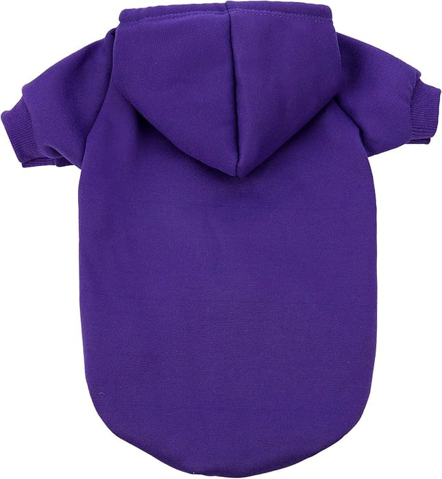 Blank Dog Sweatshirt Pet Hoodie for Medium Dogs Doggie Clothes