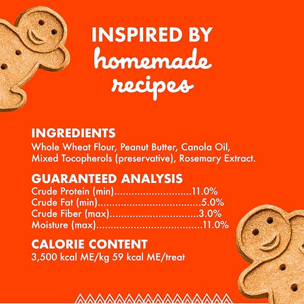 Buddy Biscuit 3.5 lbs. Bag of Crunchy Dog Treats Made with Natural Peanut Butter