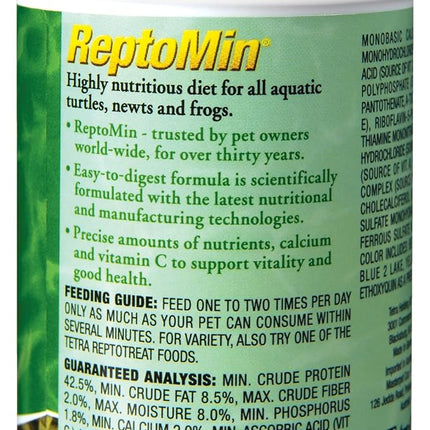 Tetra ReptoMin Floating Food Sticks, Food for Aquatic Turtles, Newts and Frogs, 1.94 oz