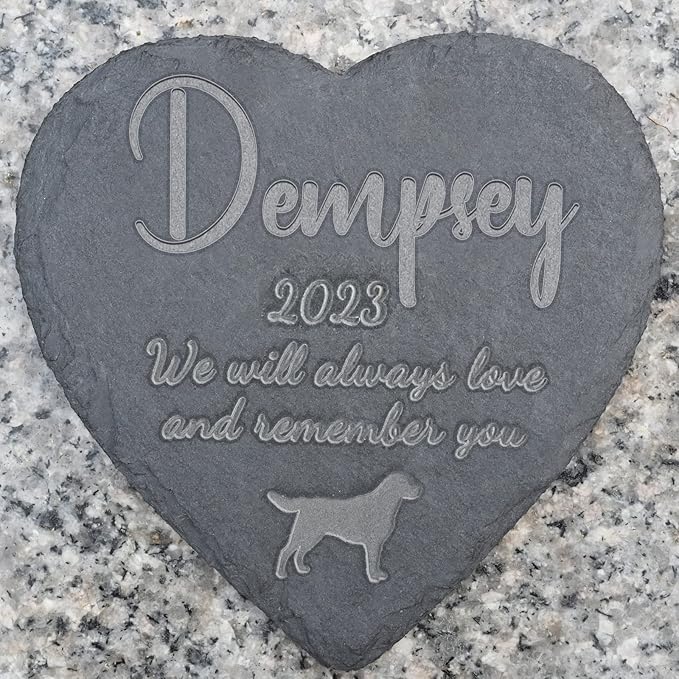 Pet Loss Gifts, Personalized Dog Memorial Stones, Pet Memorial Gifts, Loss of Dog Sympathy Gift, Dog Memorial Gifts, Pet Remembrance Gift in Memory of Dog, Personalized Loss of Pet Gift