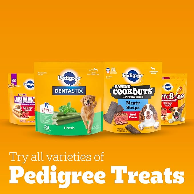 Pedigree Dentastix Small and Toy Breed Dog Treats, Original Flavor, (4) 58ct Bags (232 Treats Total)