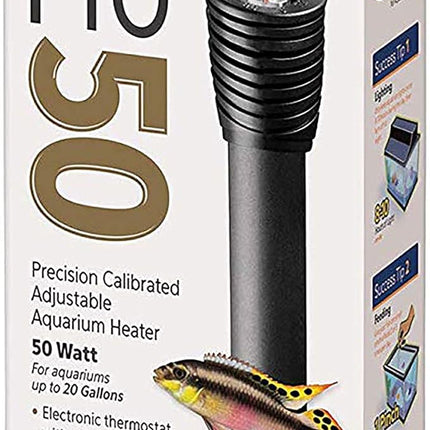 Aqueon Adjustable PRO Aquarium Heater Up to 20 Gallons, 50 Watts
