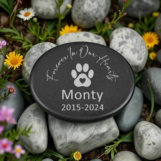 Personalized Pet Memorial Stone, Pet Memorial Gifts, Loss of Pet Sympathy Gift Dog, Lost Cat Memorial Gift, in Memory of Pet Stone, Pet Condolences Gifts, Pet Grave Markers