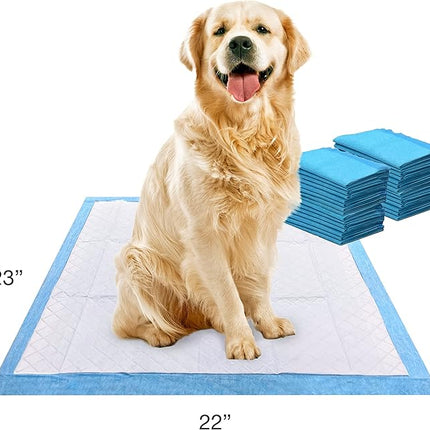 Four Paws Wee-Wee Superior Performance Unscented Pee Pads for Dogs & Puppies, Quilted Leak-Proof Dog Housebreaking Potty Training Floor Protection, 22" x 23", 30 Count