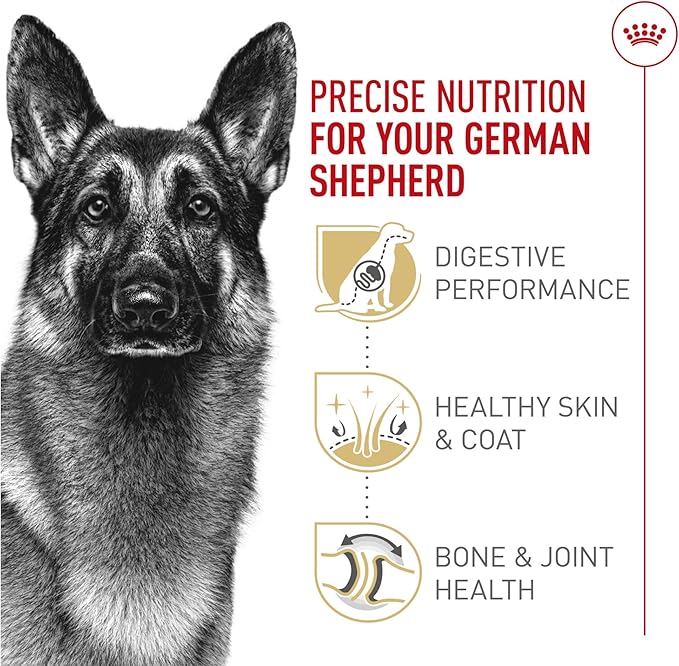 Royal Canin German Shepherd Adult Dry Dog Food, 17 lb bag