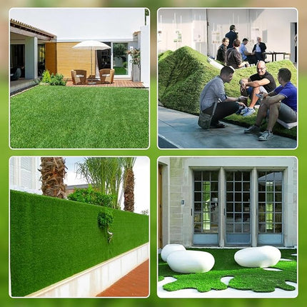 98.5 x 39.3in Dog Grass Pad, Extra Large Artificial Grass Turf Mat, Fake Grass for Large Dog Potty Training Indoor Outdoor Balcony Patio Lawn Decoration