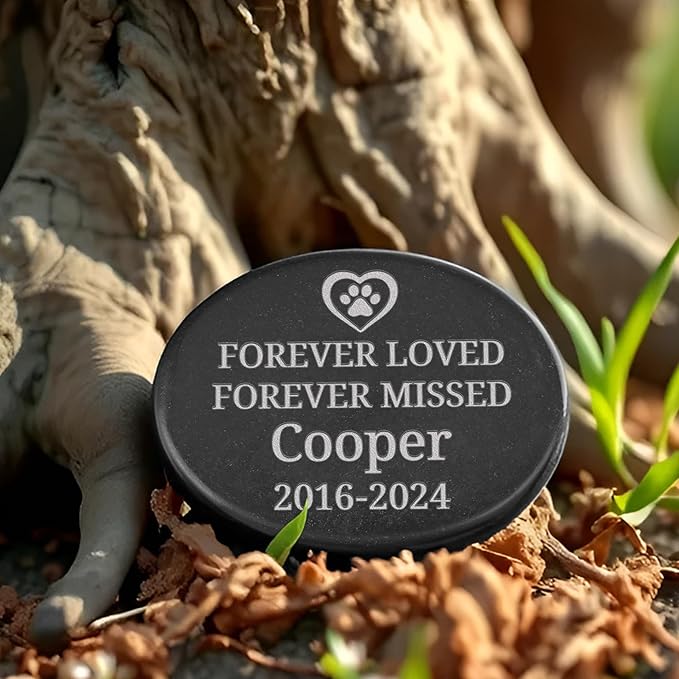 Pet Memorial Stone for Dogs, Dog Memorial Stones, Pet Sympathy Gifts, Dog Memorial Gifts, Pet Loss Gifts, Loss of Pet, in Loving Memory of Pet