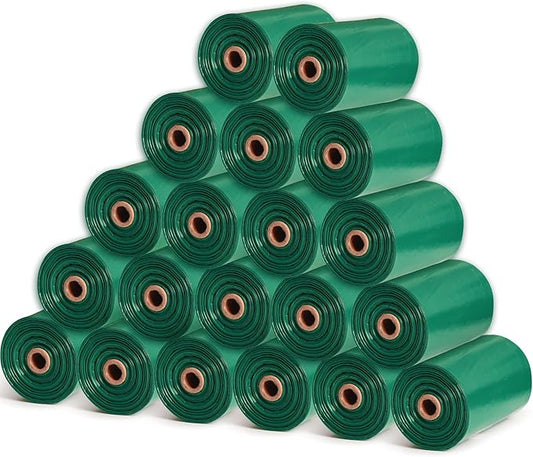 Dog Poop Bags Rolls - 400 Counts, Leakproof Scented Dog Poop Bags Eco-Friendly, Puppy Essentials Refill Smell Proof Bag, Perfect for Daily Walks and Outdoor Adventures