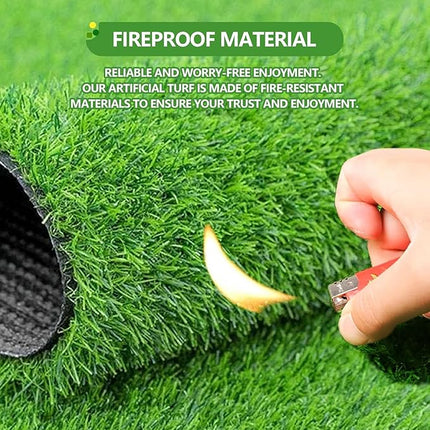 Artificial Grass for Dogs Pee Tray Fake Grass Mat for Professional Puppy Potty Trainer Replacement Dog Grass Pad for Indoor and Outdoor (78.7 x 39.4 Inch (Pack of 1))