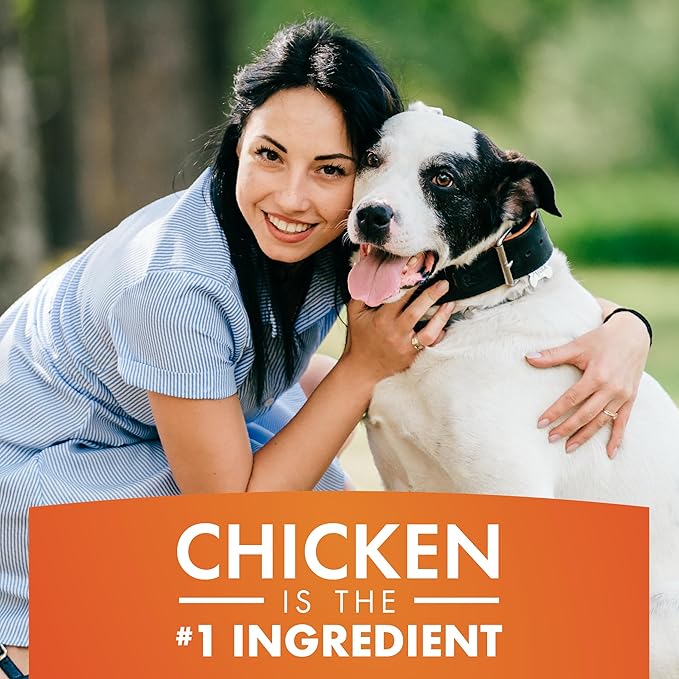 Chicken Jerky Dog Treats, Made with 100% Real Chicken Breast, 32 Ounces, Healthy, Easily Digestible, Long-Lasting, High Protein, Satisfies Dog's Urge to Chew