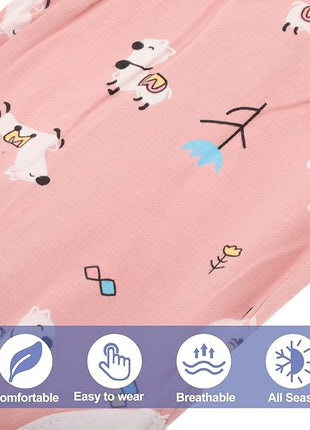 Cat Recovery Suit, Soft Breathable Cat Surgeries Suit, Cat Onesie for Cats After Surgeries, Prevents Licking Wounds, M, Pink