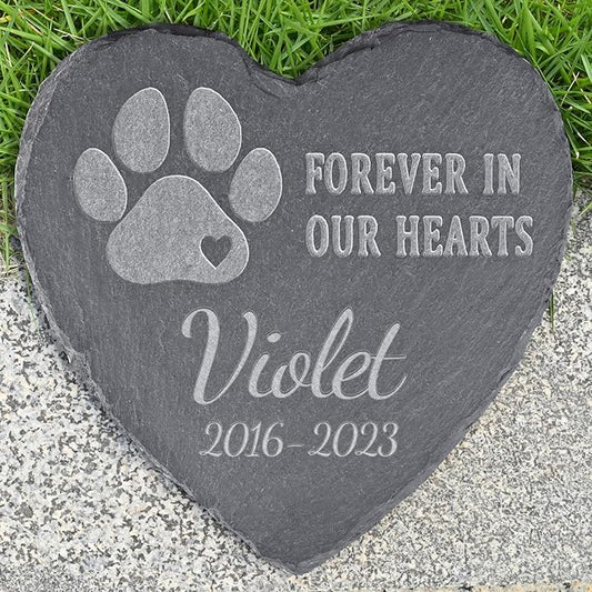 Pet Memorial Stones, Gifts Personalized, Loss of Dog Sympathy Gifts, Bereavement for Pet, Grave Headstone, Design A