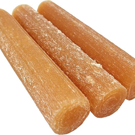 Himalayan Dog Chew Yak Cheese Dog Chews, Lactose Free & Grain Free, USA Made, for All Dog Breeds, Medium Density Cheese Chew, Resealable Pouch with 3 YUM Treats, Chicken Flavor