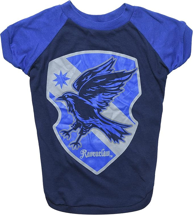 Harry Potter Ravenclaw Dog T-Shirt - Pet Costume Shirt for Dogs - Officially Licensed Dog Apparel & Accessories for Hogwarts Houses, Size Medium