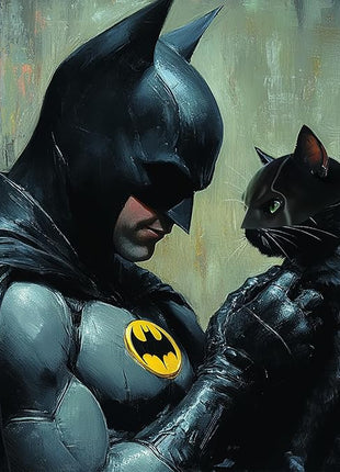 Cat Bat Mask Halloween Costumes Accessories for Cats, Cat Bat Cosplay Apparel (Large, Black Bat)