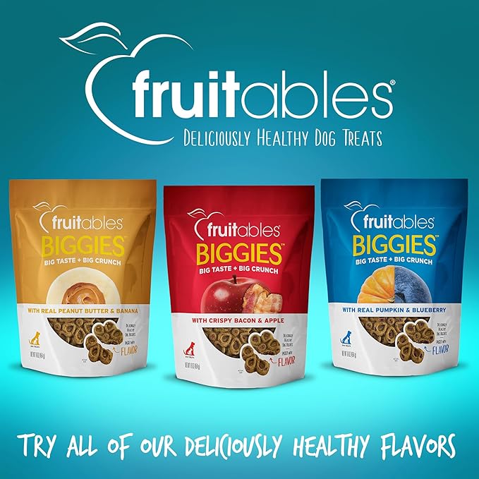 Fruitables Biggies™ Almond Butter Coconut Dog Treats