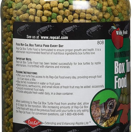 Rep-Cal Box Turtle Food 12oz