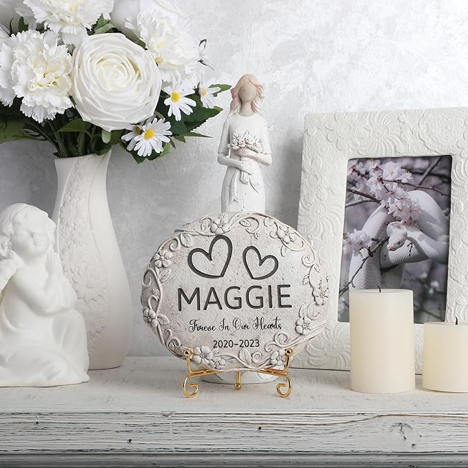 Personalized Snake Memorial Stone, Pet Grave Marker Snake, Snake Headstone, Snake Tombstone, Snake Gravestone, Snake Memorial Gifts