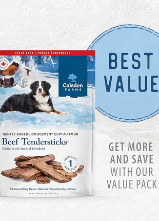 Caledon Farms Value Pack Beef Tendersticks Brown 12 Ounce (Pack of 1)