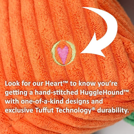 HuggleHounds Knottie Plush Dog Toy - Dog Stuffed Animal Toy, Puppy Toys, Squeaky Dog Toy for Small, Medium & Large Dogs, Durable Plush to Keep Them Busy, Officially Licensed - Army Mule, Large