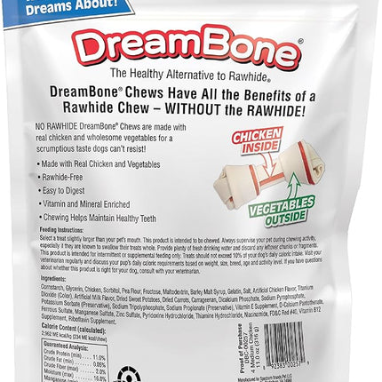 DreamBone Medium and Large Chews, Treat Your Dog to a Chew Made With Real Meat and Vegetables