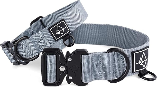 Made to ROAM Premium Dog Collar - Adjustable Heavy Duty Nylon Collar with Quick-Release Metal Buckle (Virginia Mountains, Classic Size 3)
