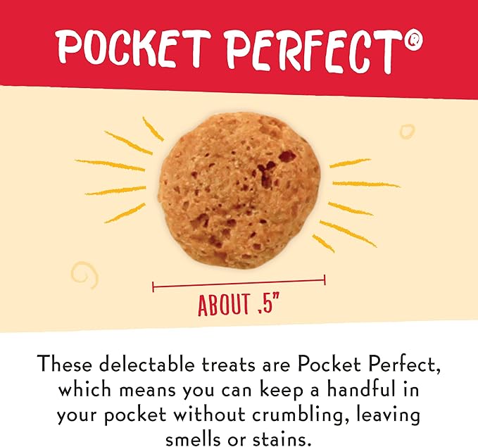 Charlee Bear Grain Free Crunch Dog Treats, Bacon & Blueberry Flavor, 8 oz (Pack of 2)