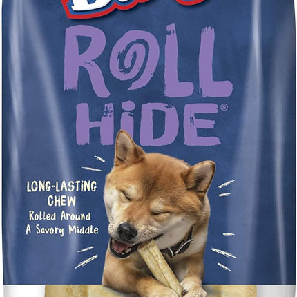 Purina Busy Rawhide Small/Medium Breed Dog Bones, Rollhide - (Pack of 12) 3 ct. Pouches