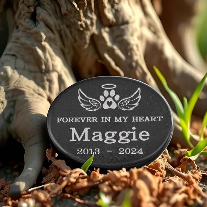 Pet Memorial Stones for Dogs, Cat Memorial Stone, in Memory of Pet Gifts, Pet Lost Gifts, Dog Memorial Gifts, Cat Condolences Gifts, Pet Memorial Gifts for Cats