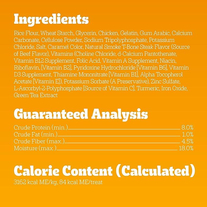 Pedigree Dentastix Large Breed Dog Treats, Beef Flavor, 1.67 lb. Bag (32 Treats)