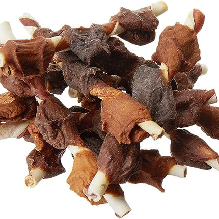 Amazon Brand - Wonder Bound Triple Flavor Rawhide Kabobs for Dogs, Variety, 1.5 pound (Pack of 1)