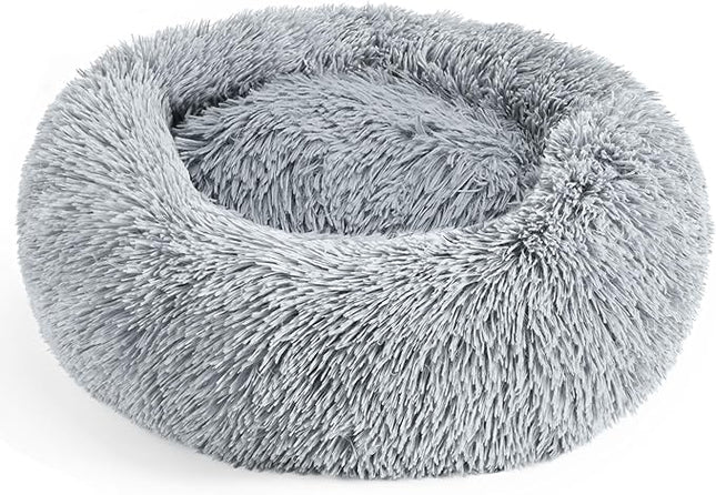 Dog Beds Large Sized Dog and Cats, 32in Pet Beds for Large Pet, Washable Indestructible Extra Large (Light Grey)
