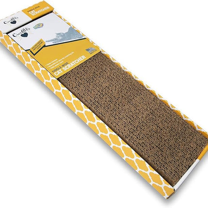 OurPet's Straight and Narrow Single Wide Reversible Cat Scratcher