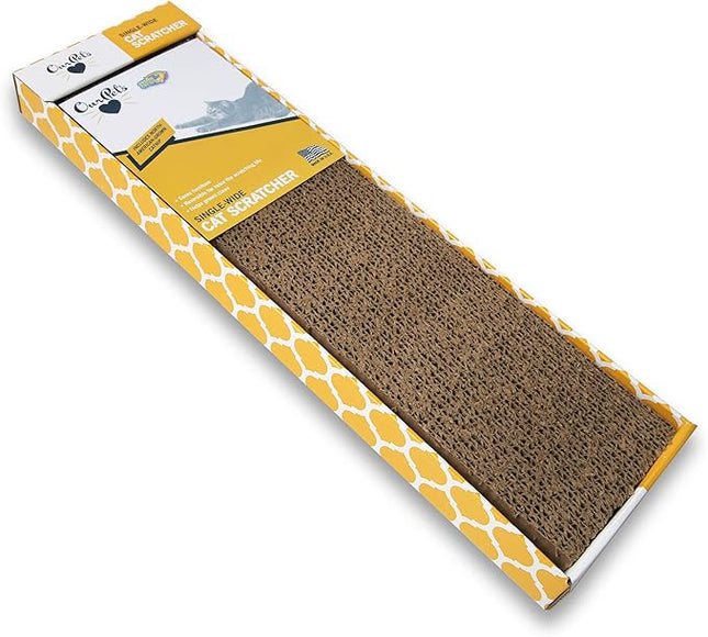 OurPet's Straight and Narrow Single Wide Reversible Cat Scratcher