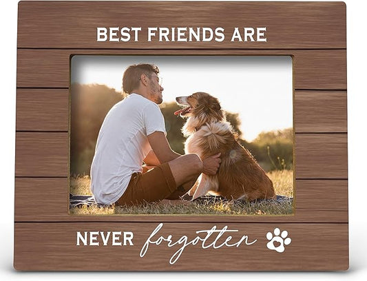 FONDCANYON Pet Memorial Frame - Dog & Cat Picture Frame, Best Friend Memorial Gift - 5x7