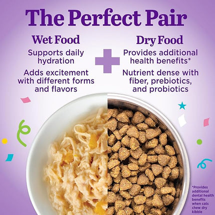 Wellness Appetizing Entrées Mousse Adult Wet Cat Food, Natural, Protein-Rich, Grain Free, 1.4 Ounce Pouch, 8 Pack (Chicken Recipe)