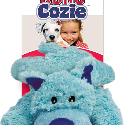 KONG Cozie Baily The Blue Dog, Medium Dog Toy, Blue