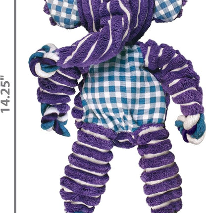 KONG Floppy Knots - Knotted Rope Dog Toy Entices Play - Tug Toy Satisfies Natural Instincts - Dog Supplies with Floppy Design & Minimal Stuffing - Elephant, for Medium/Large Dogs