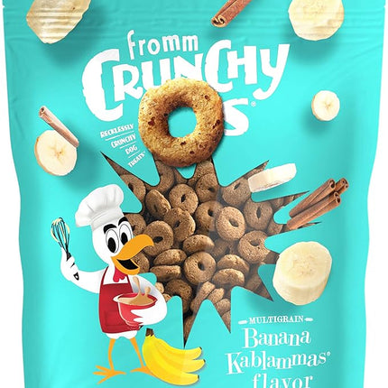 Fromm Crunchy Os Banana Kablammas Dog Treats - Premium Crunchy Dog Treats - Banana Recipe - 26 oz