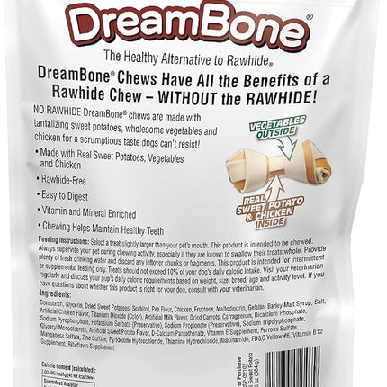 DreamBone Sweet Potato Dog Chew (24 Piece/Pack), Mini