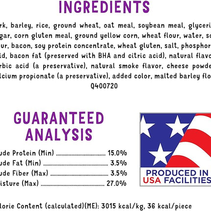 Purina Beggin' Strips With Real Meat Dog Training Treats With Bacon and Cheese Flavors - (Pack of 2) 26 oz. Pouches